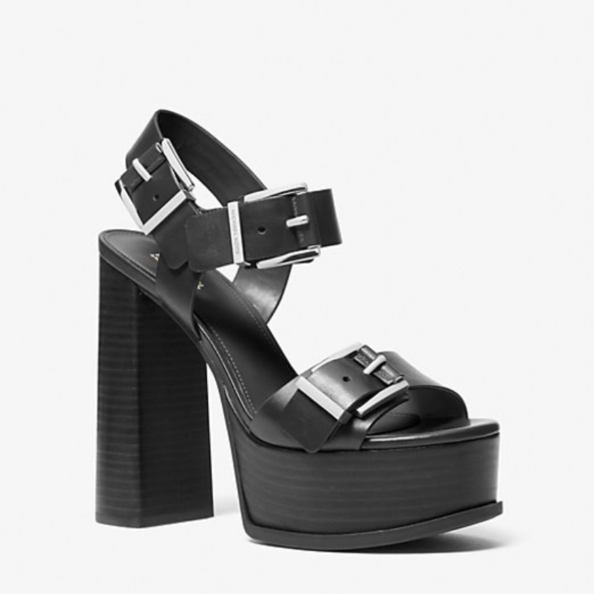 Colby Leather Platform Sandal